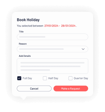 Effortless Holiday Booking for Staff